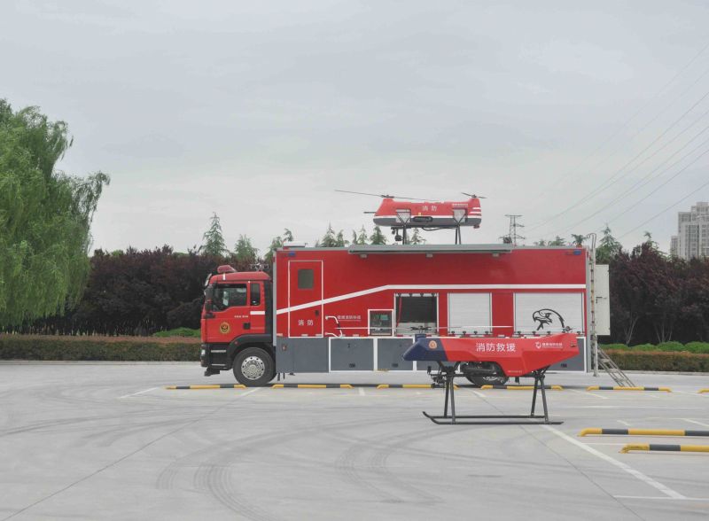  無人機應急救援裝備 解決高層建筑滅火難題